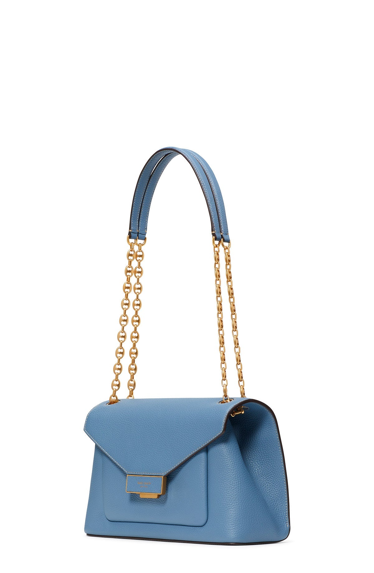 K9916-gramercy medium convertible shoulder bag-Manta Blue