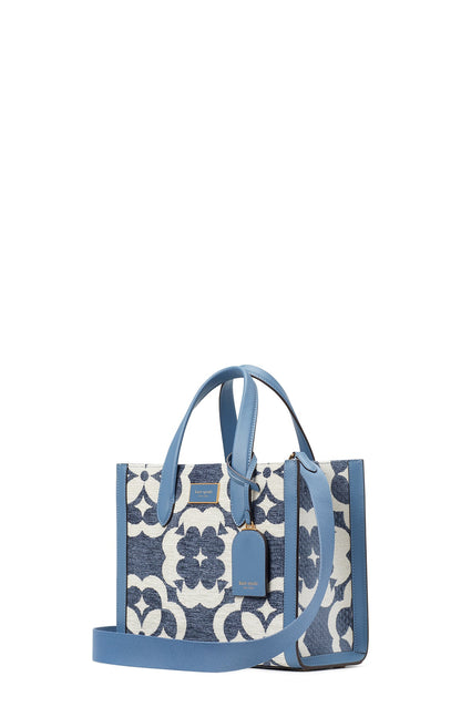 Spade Flower Monogram Manhattan Chenille Small Tote