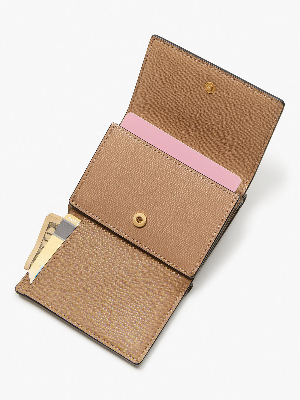 Morgan Colorblocked Mini Trifold Wallet