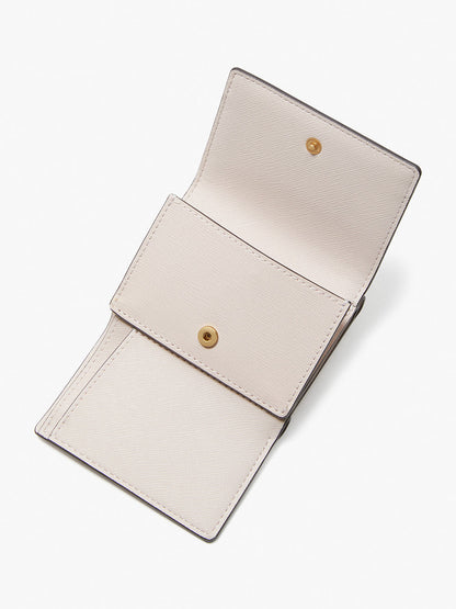 Morgan Colorblocked Mini Trifold Wallet