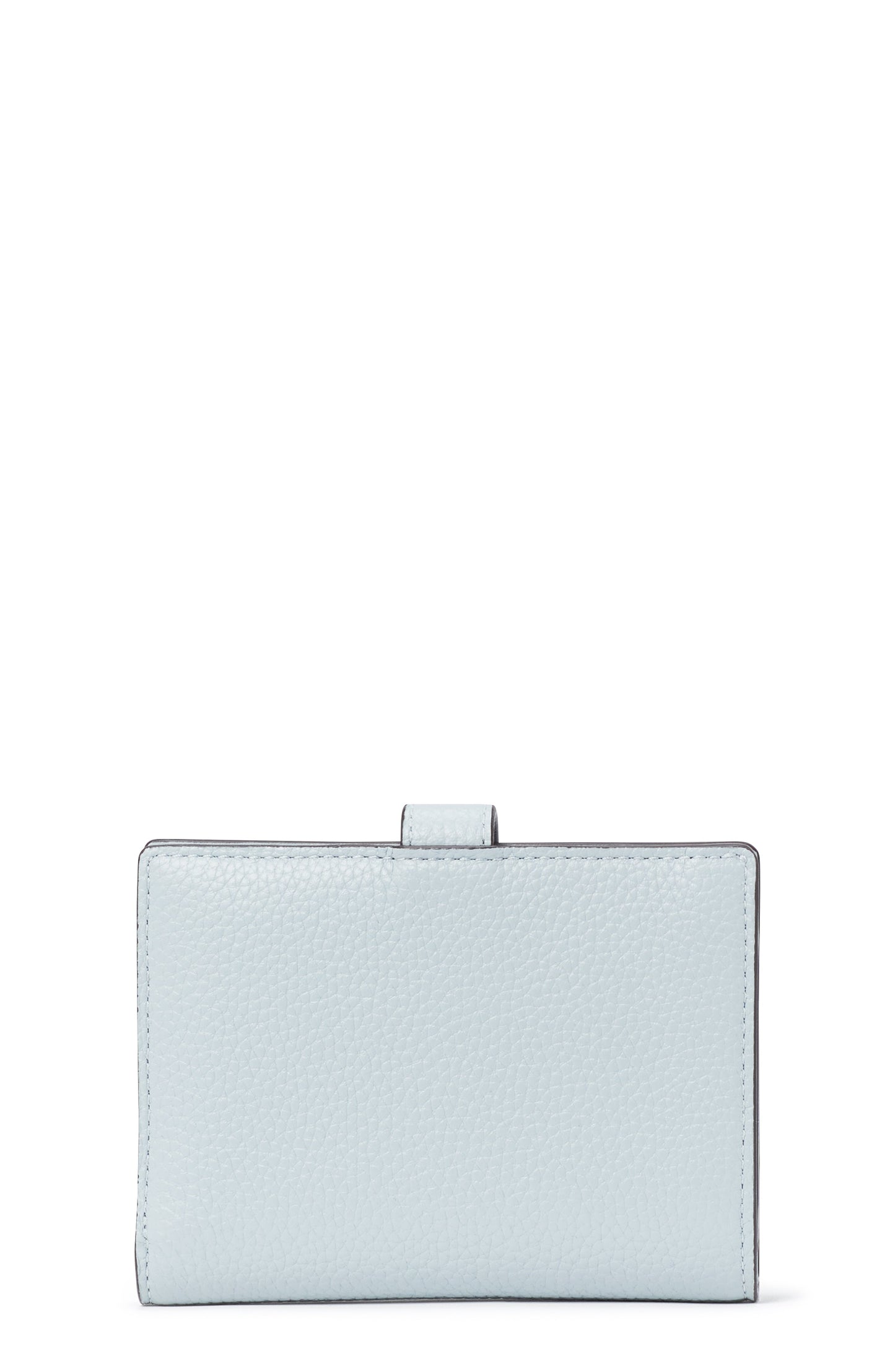 KA027-hudson pebbled leather small bifold wallet-Ocean Beach