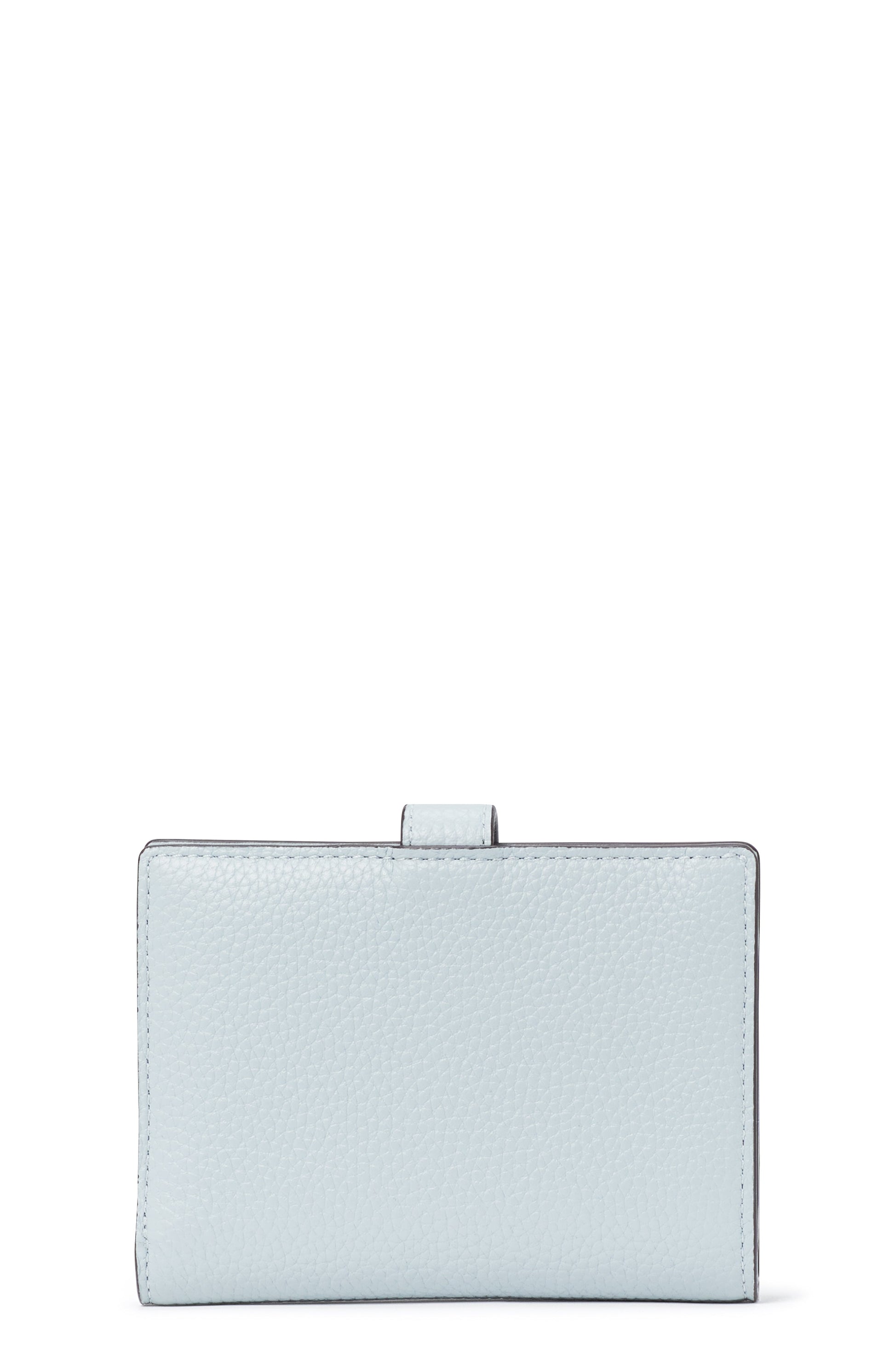 KA027-hudson pebbled leather small bifold wallet-Ocean Beach