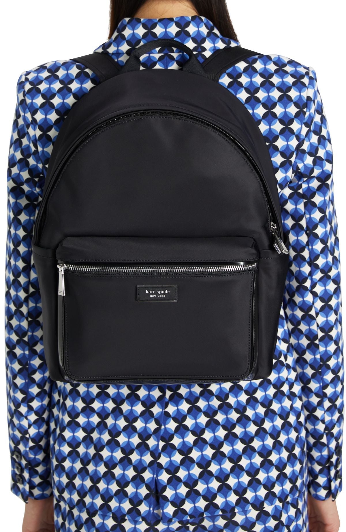 kb133_Sam Icon Nylon Medium Backpack_Black