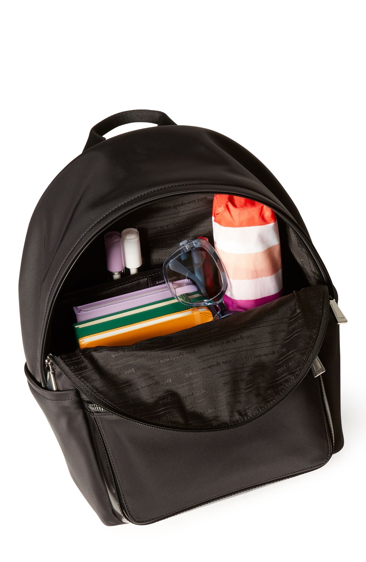 kb133_Sam Icon Nylon Medium Backpack_Black