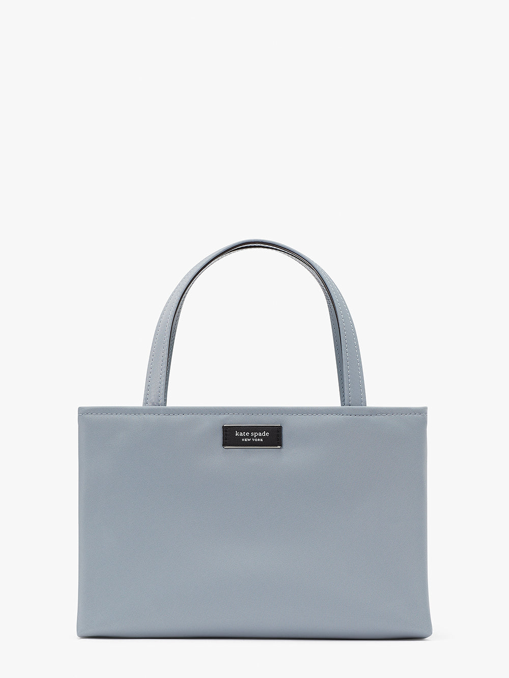 kb139_Sam Icon Nylon Small Tote_Blue Clay