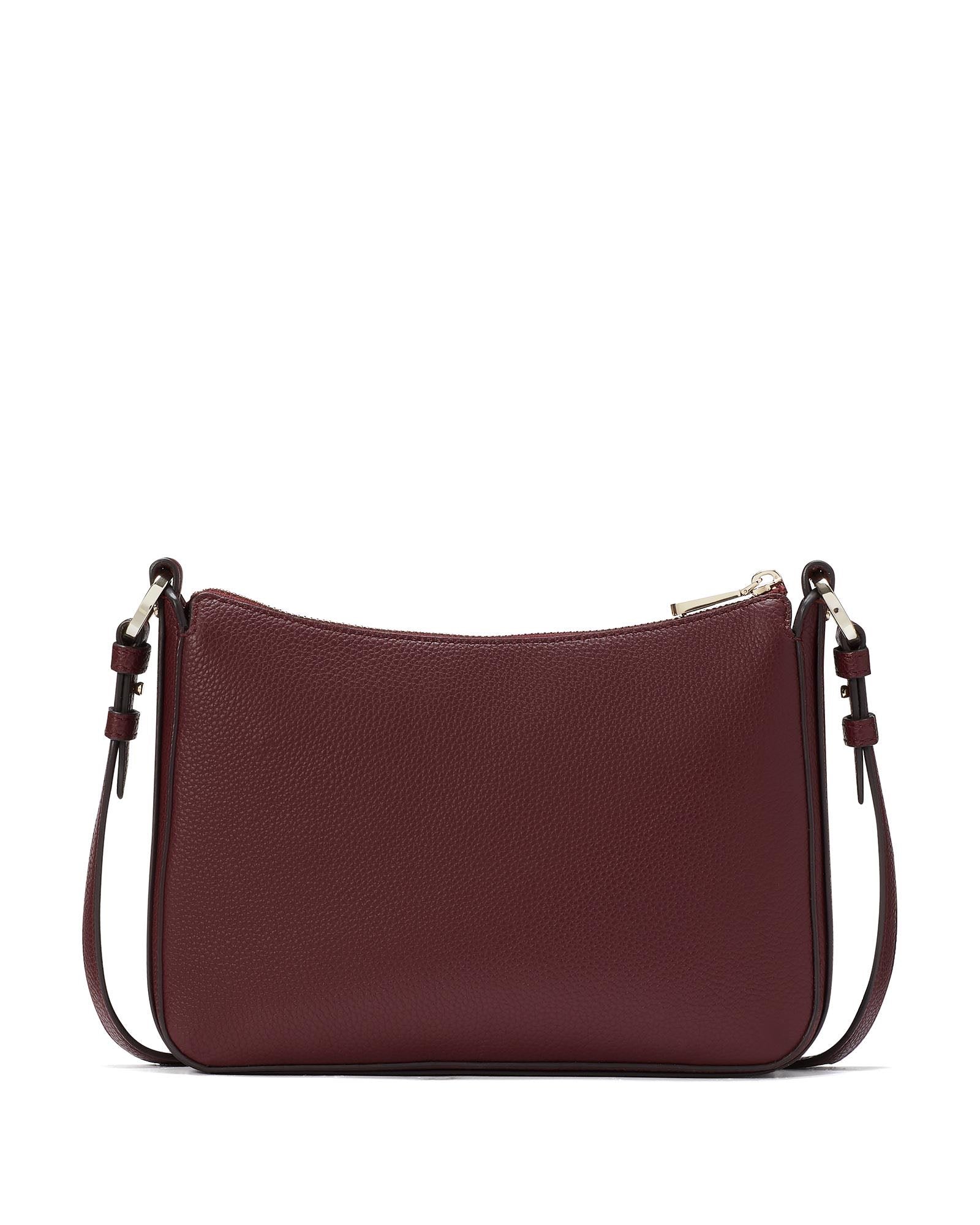 KB152-hudson medium crossbody-Cordovan