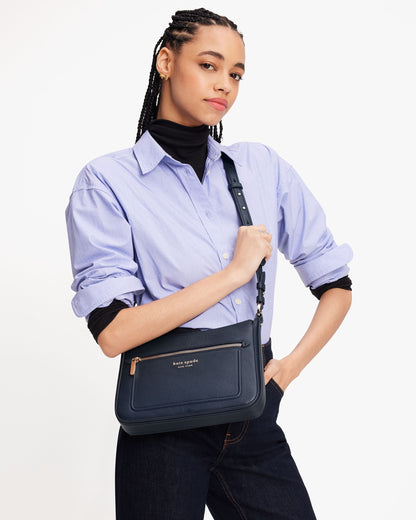 KB152-hudson medium crossbody-Blazer Blue
