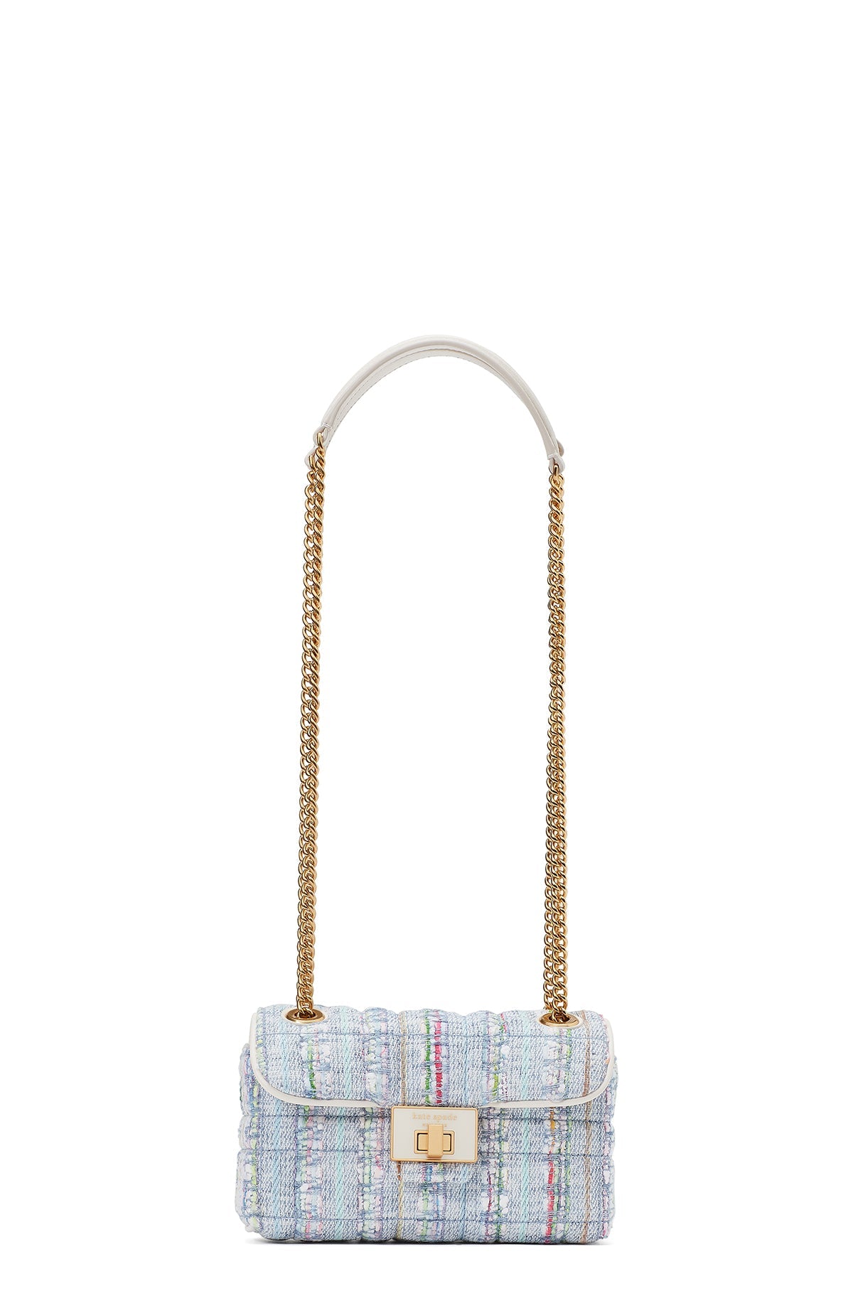 KB230-Multi-evelyn tweed small convertible crossbody