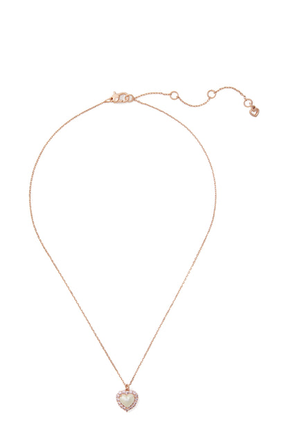 KB895-My Love Mini Pendant-Cream/Rose Gold