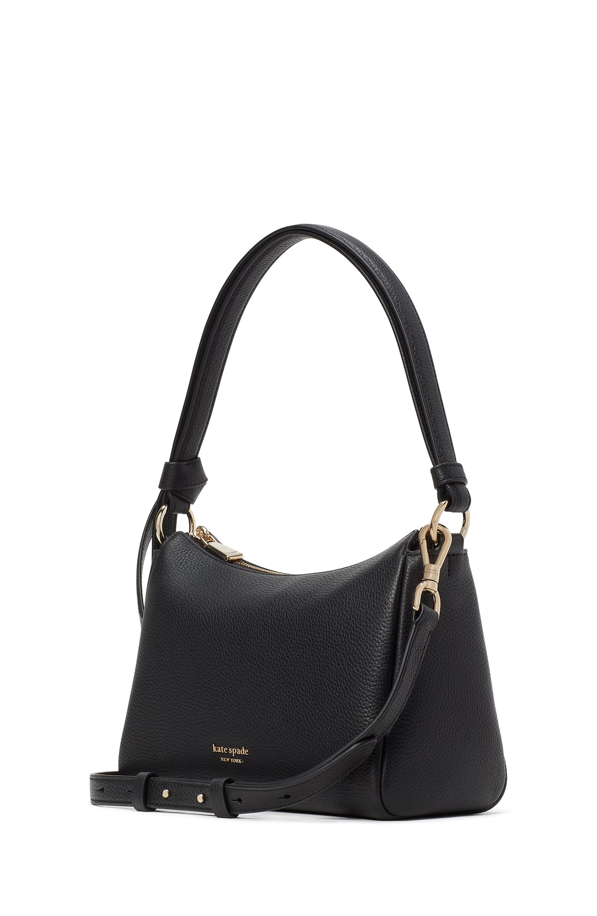 Knott Medium Shoulder Bag-KB982-Black
