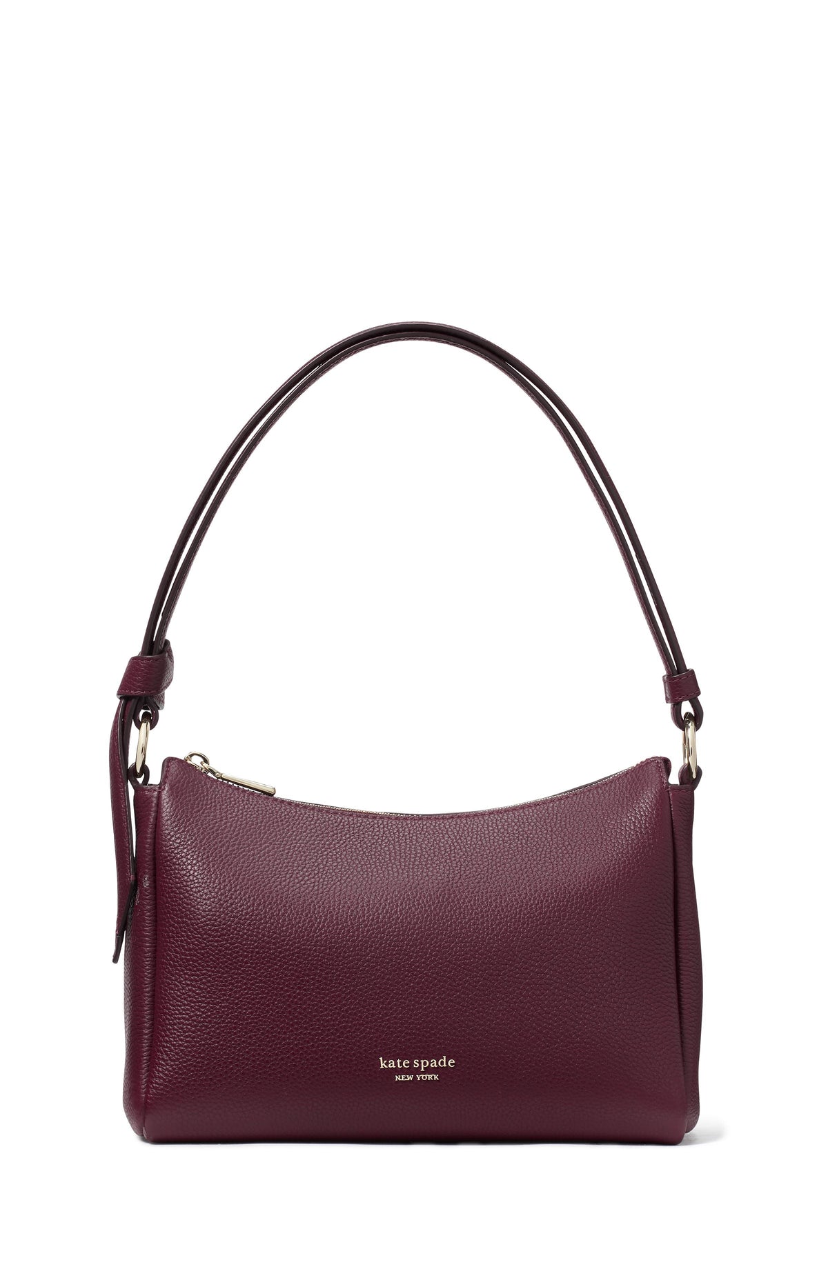 Knott Medium Shoulder Bag-KB982-Deep Cherry
