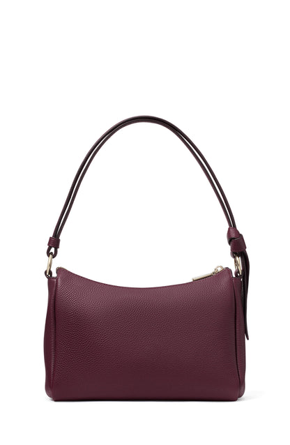 Knott Medium Shoulder Bag-KB982-Deep Cherry