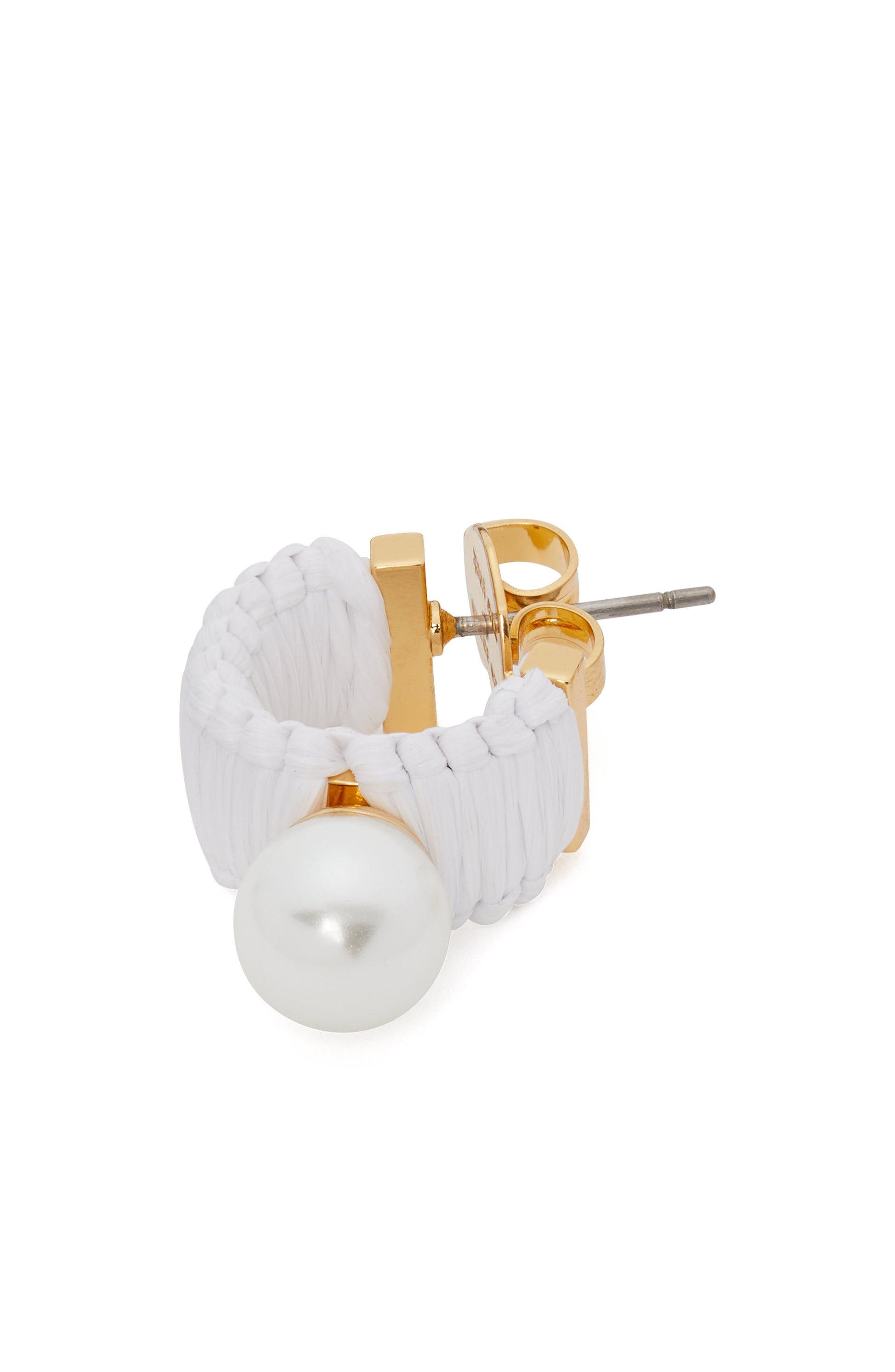 KC186-White Multi-francesca mini hoops