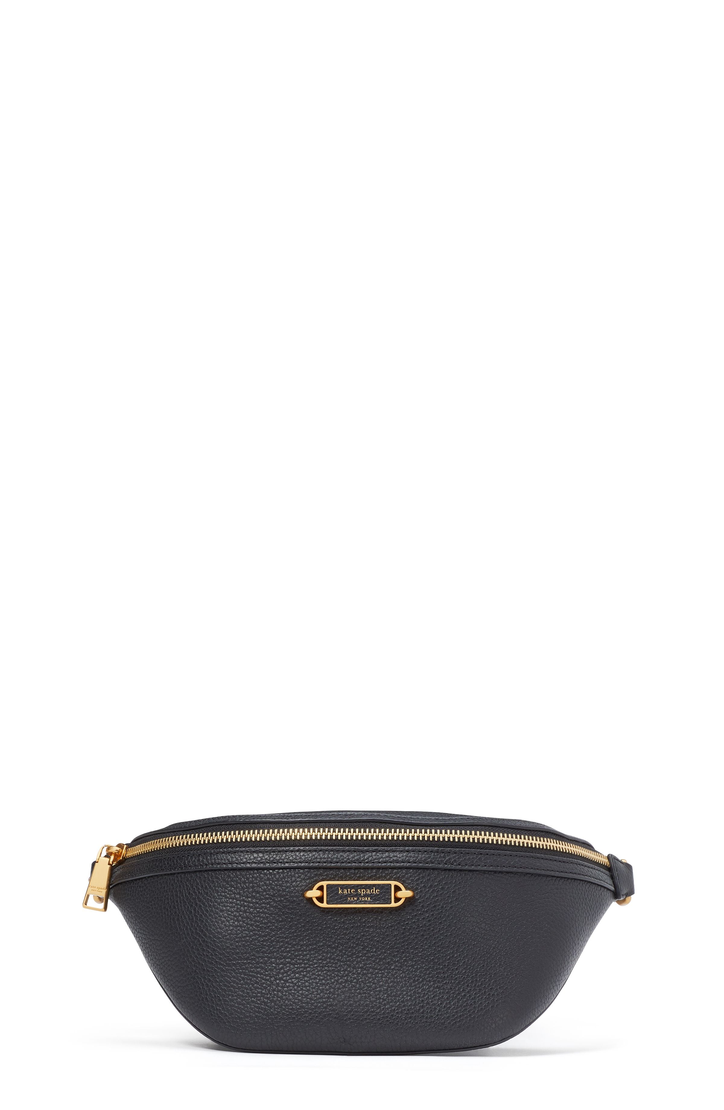 KC198-gramercy medium belt bag-Black