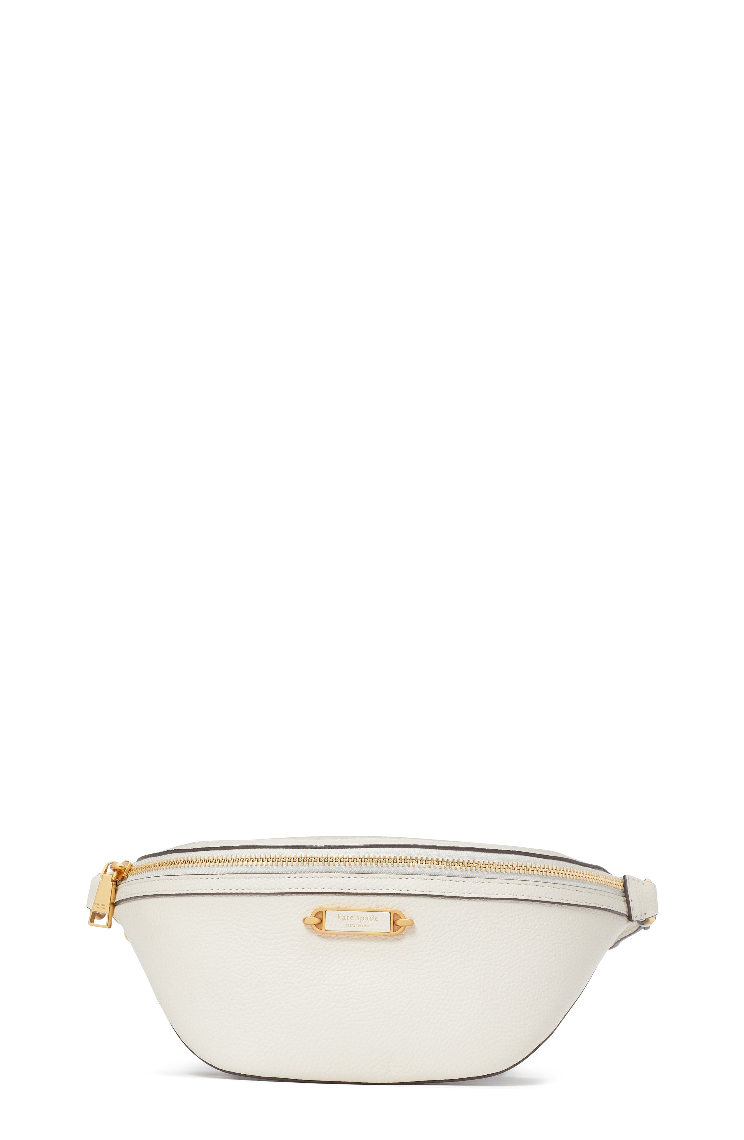 KC198-gramercy medium belt bag-Halo White