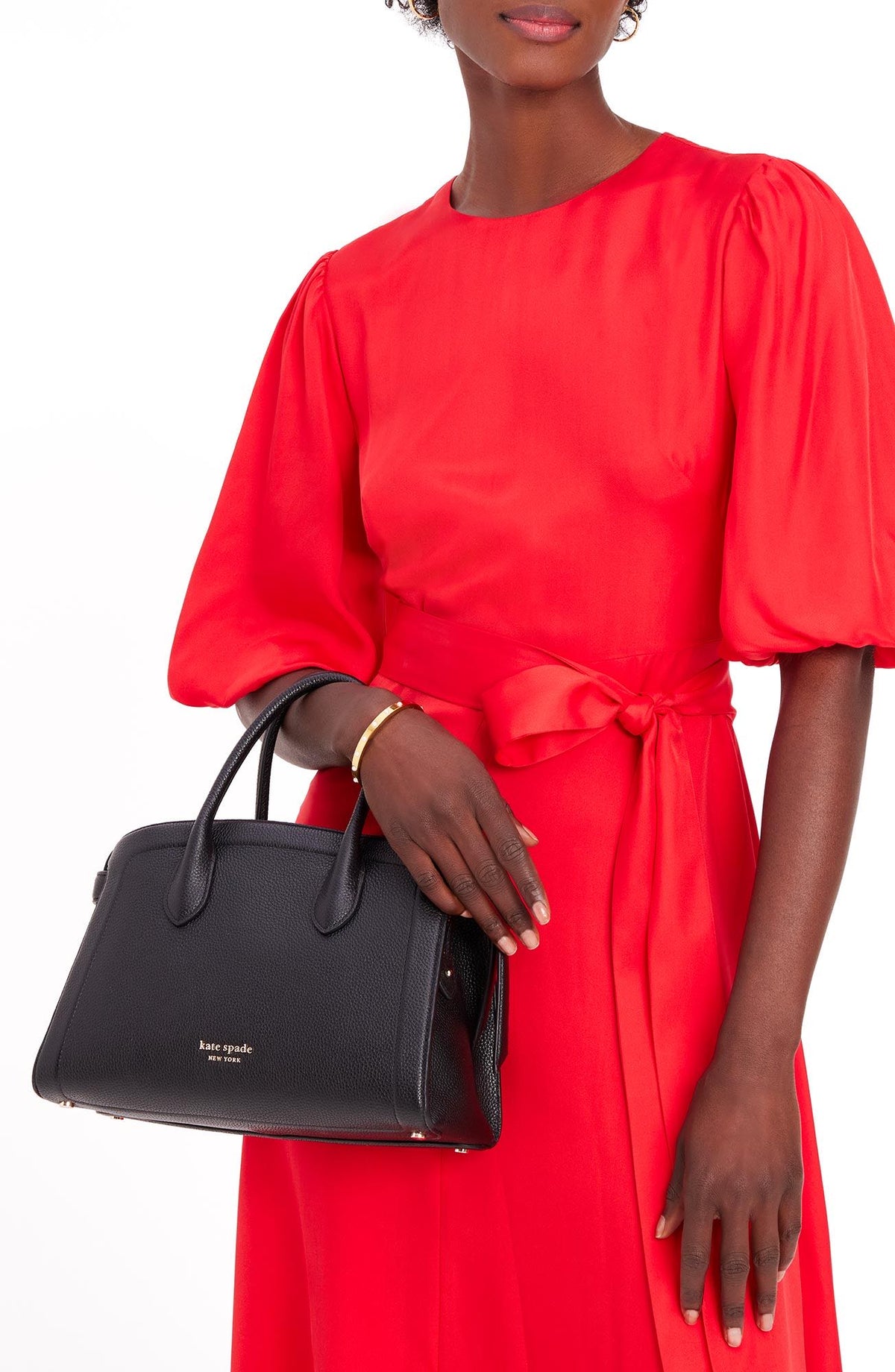Knott Medium Zip-Top Satchel