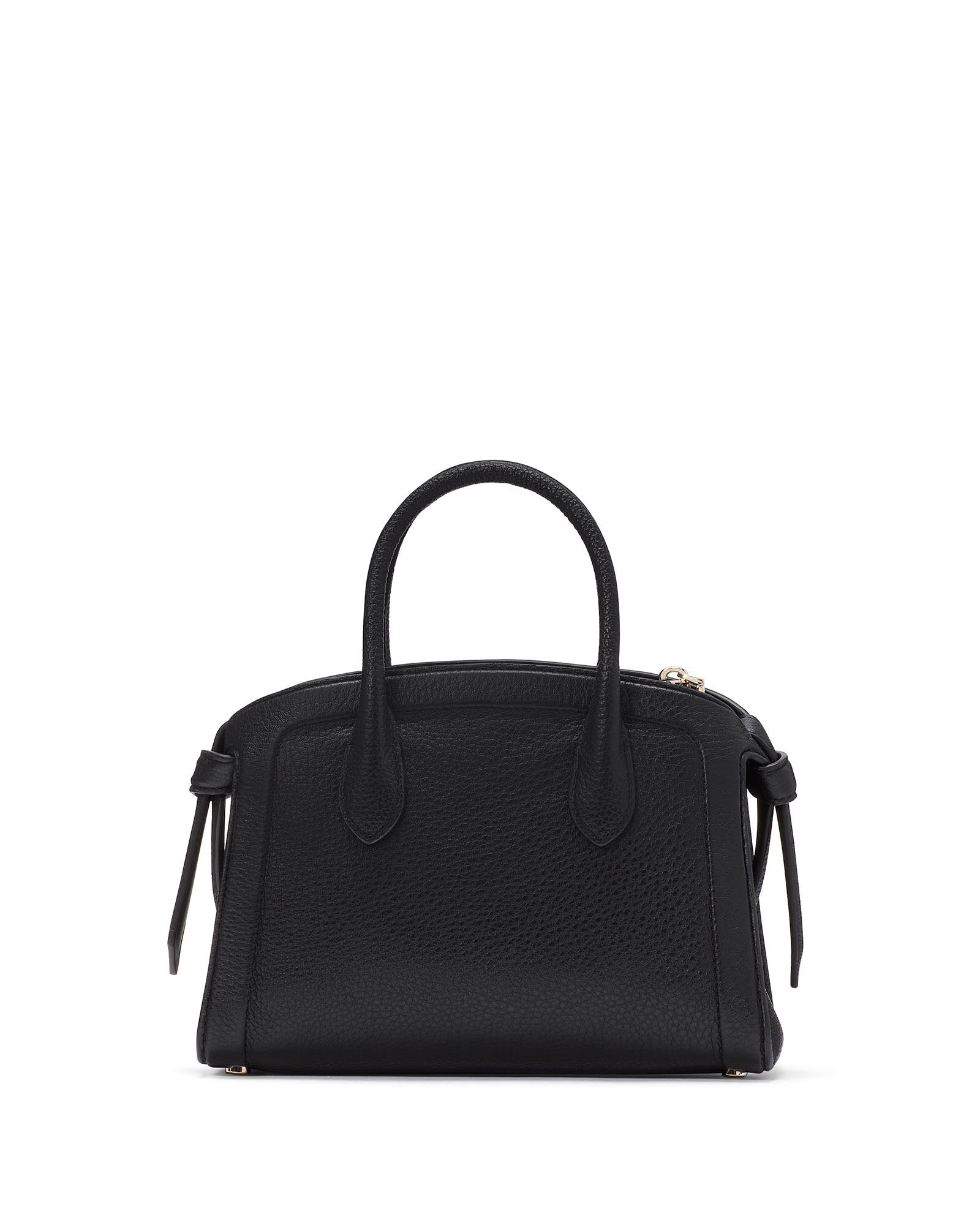 Knott Mini Zip-top Satchel-KC899-Black