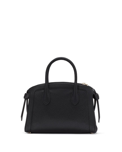 Knott Mini Zip-top Satchel-KC899-Black