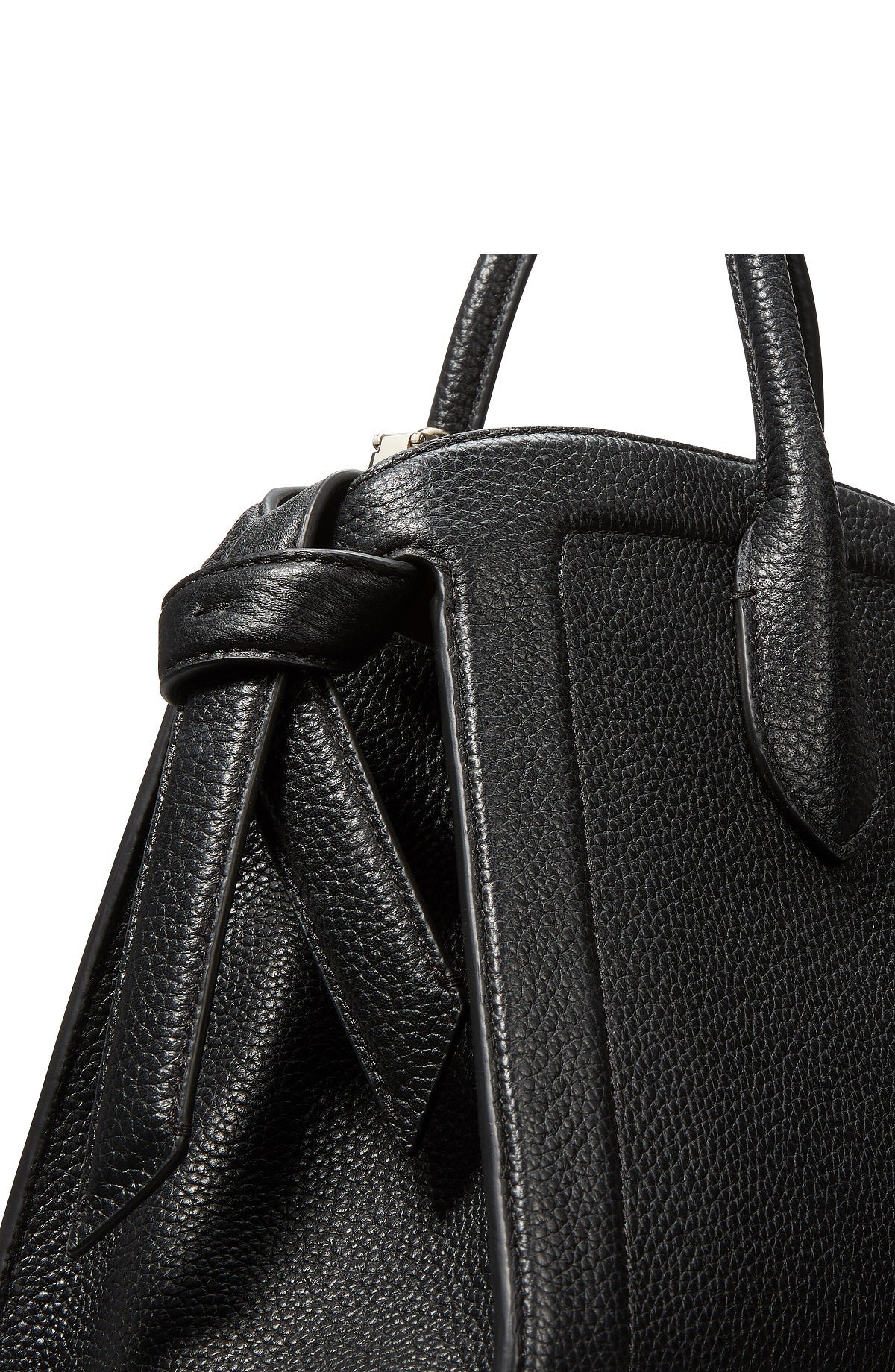 Knott Mini Zip-top Satchel-KC899-Black
