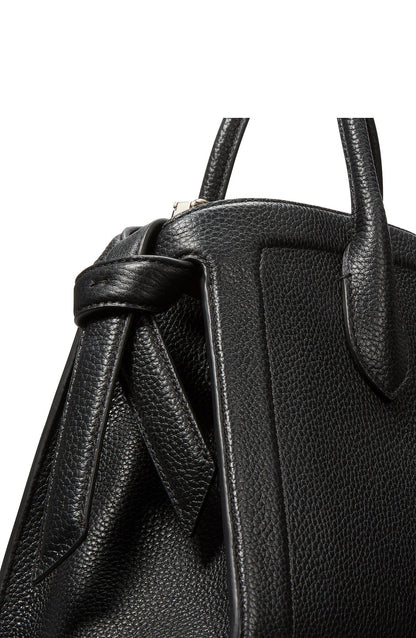 Knott Mini Zip-top Satchel-KC899-Black