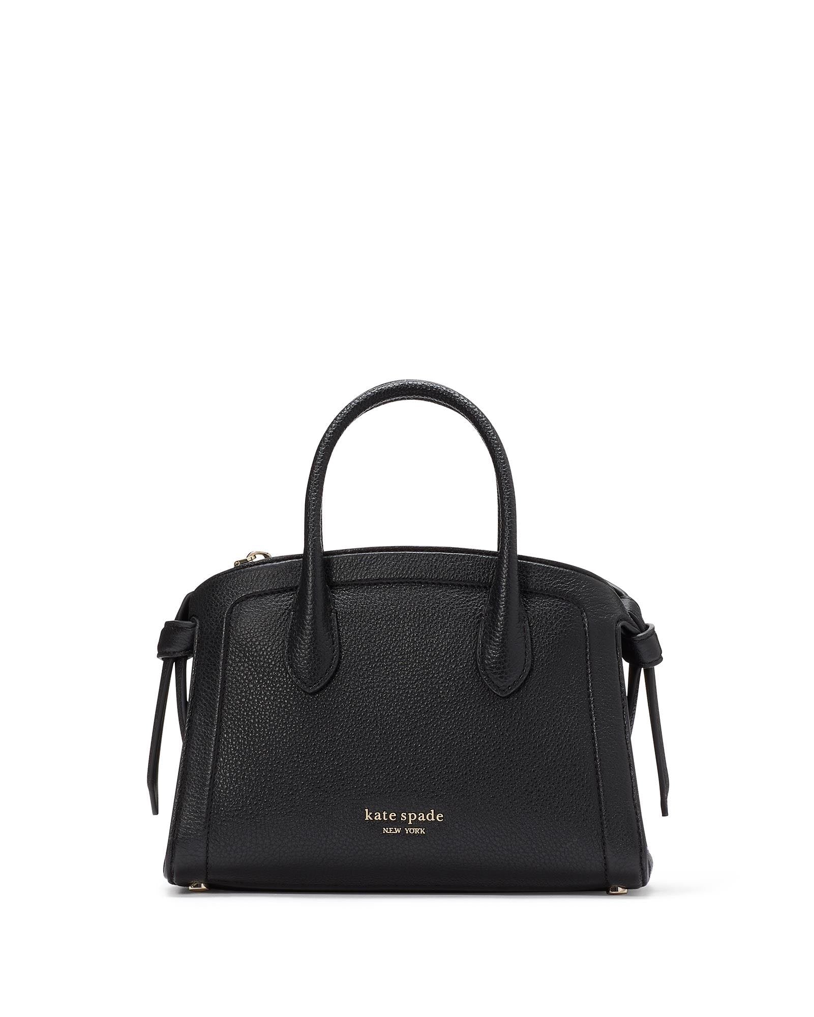 Knott Mini Zip-top Satchel-KC899-Black