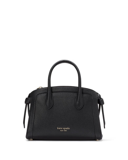 Knott Mini Zip-top Satchel-KC899-Black