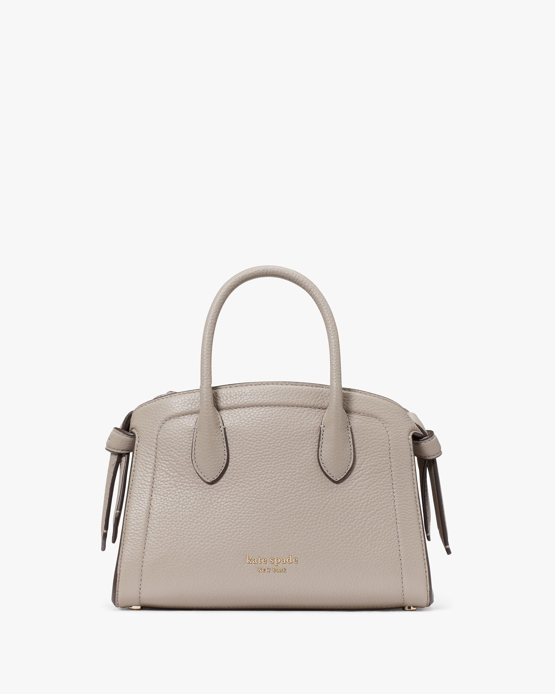 Knott Mini Zip-top Satchel-KC899-Warm Taupe.