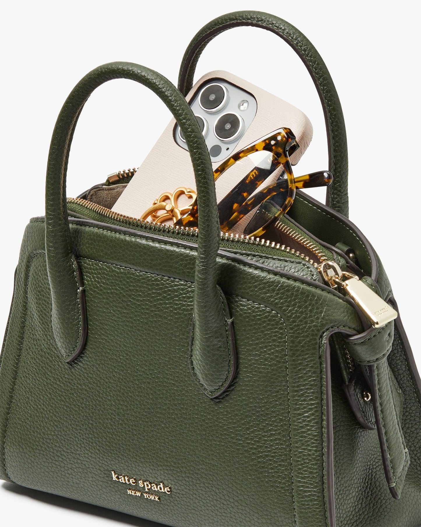 Knott Mini Zip-top Satchel-KC899-Bonsai Tree