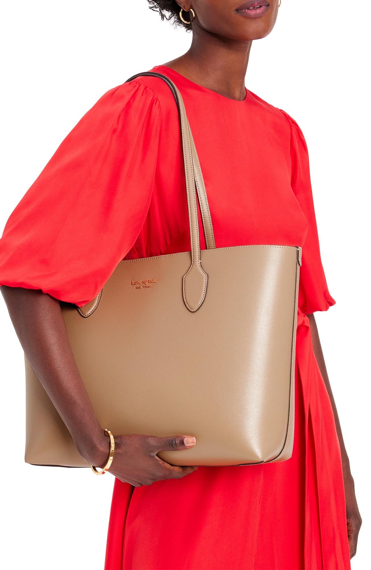 KC921-Bleecker Large Tote-Timeless Taupe