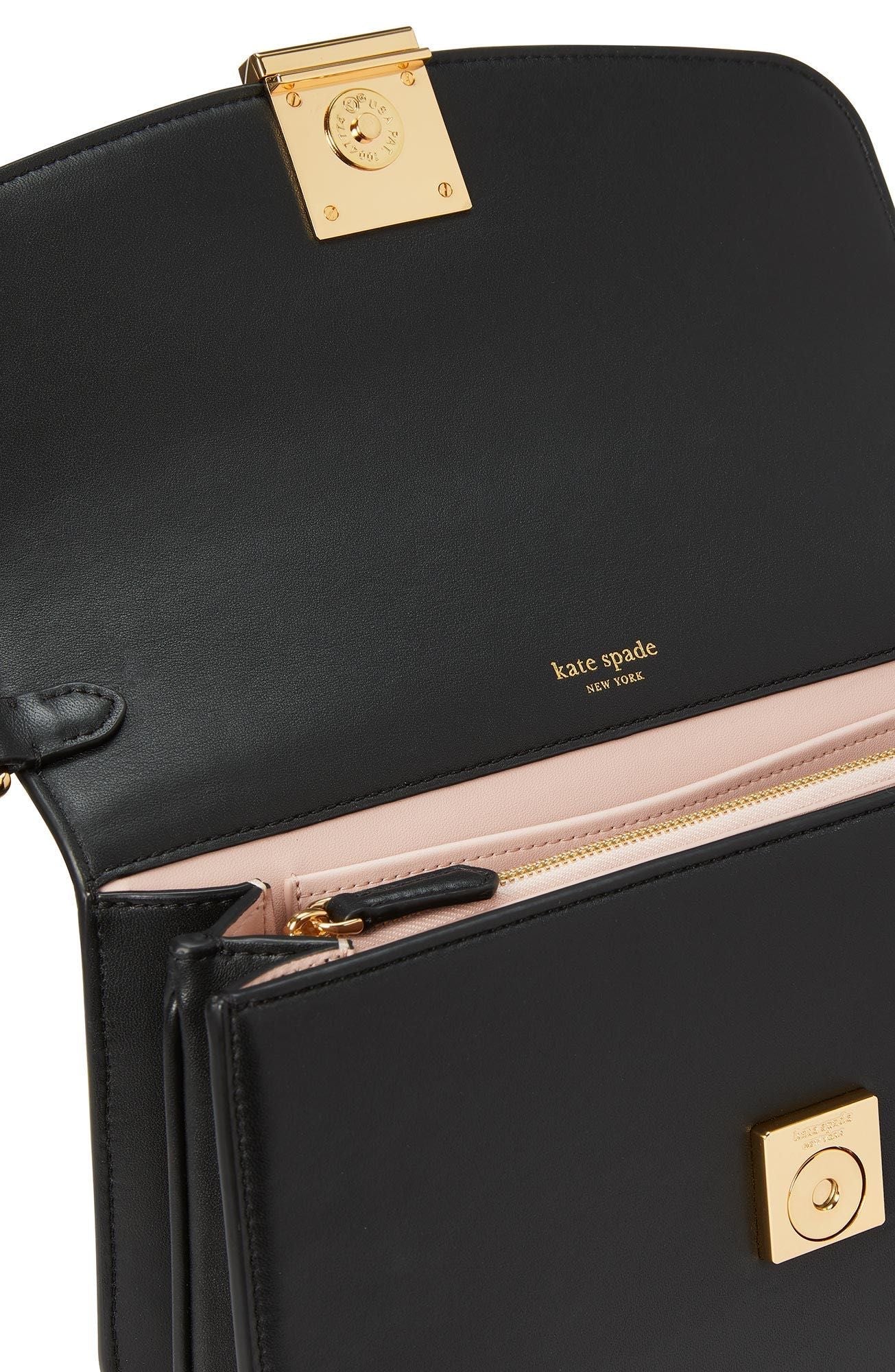 kc922_Dakota Medium Convertible Shoulder Bag_Black