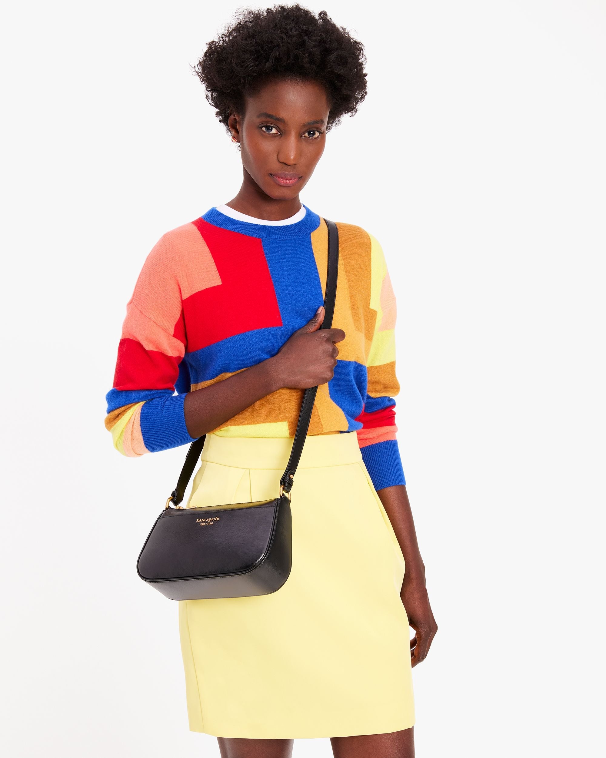 KC928-Bleecker Small Crossbody-Black