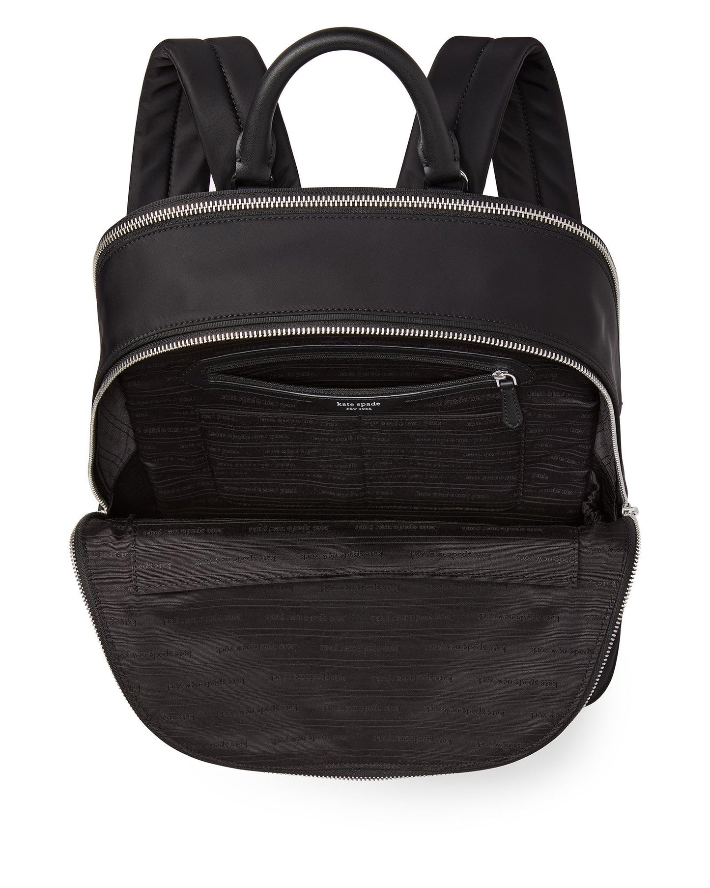 KD085-Sam KSNYL Nylon Laptop Backpack-Black