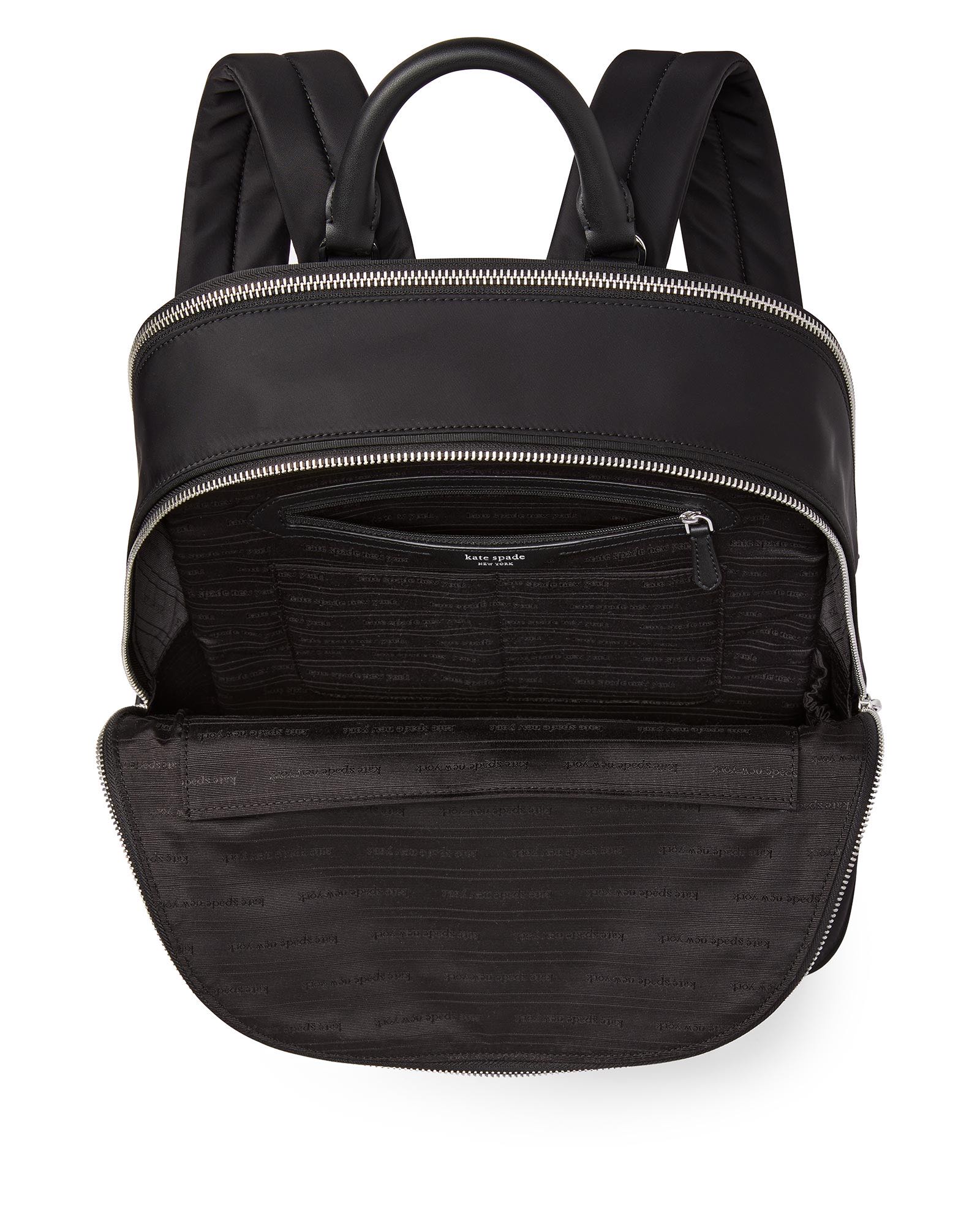KD085-Sam KSNYL Nylon Laptop Backpack-Black