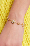 KD292-Heritage Bloom Line Bracelet