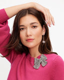 KD562-embellished bow sweater-Pom Pom Pink