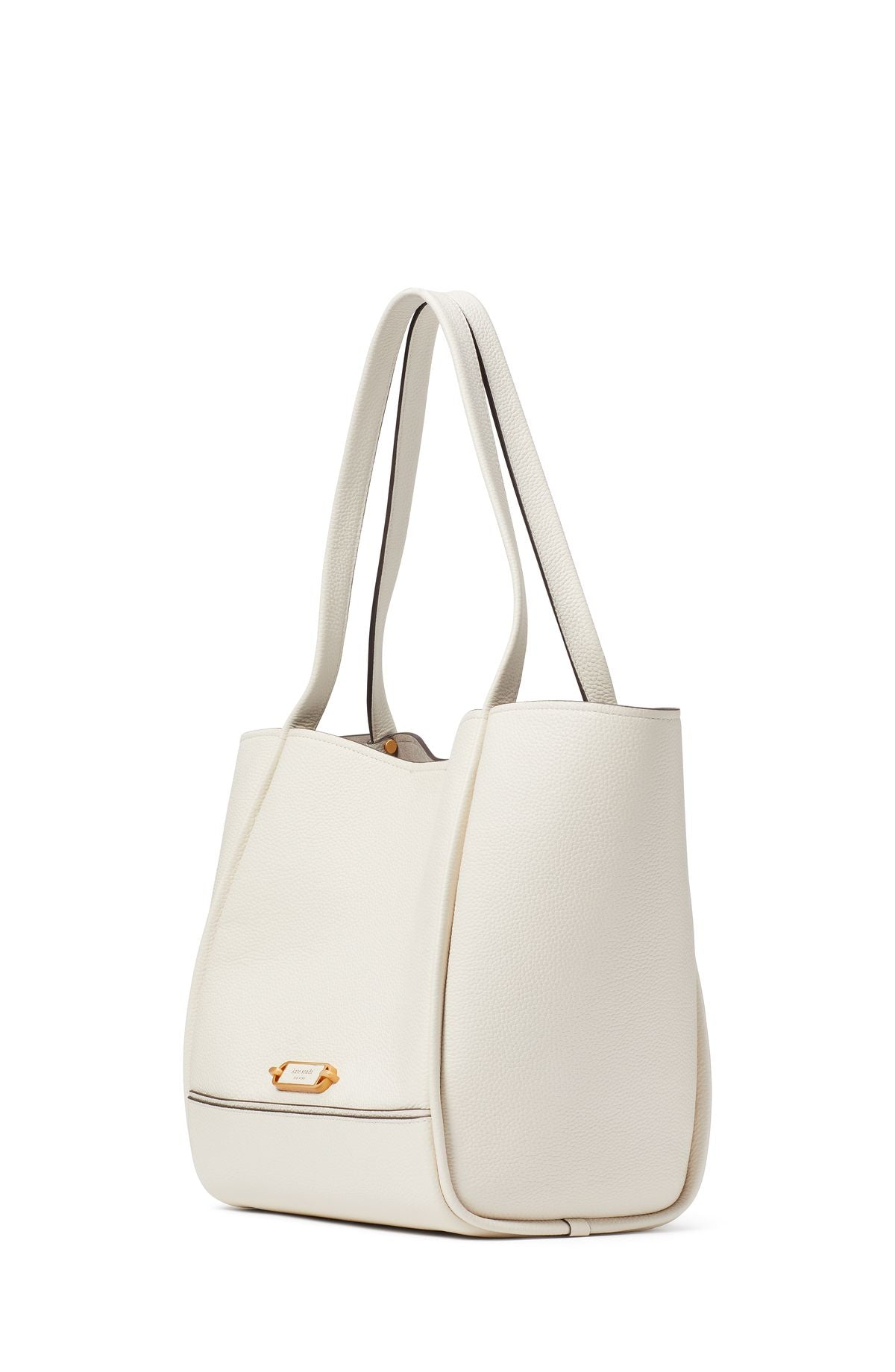 KD677-Gramercy Medium Tote-Halo White