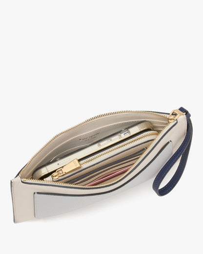 Ava Colorblocked Wristlet