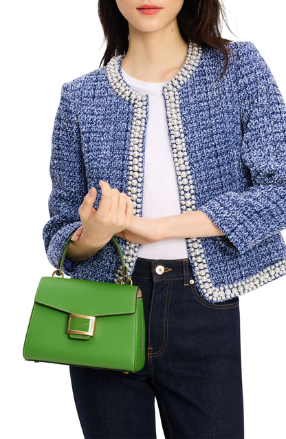 ke122_Katy Small Top-handle Bag_Ks Green