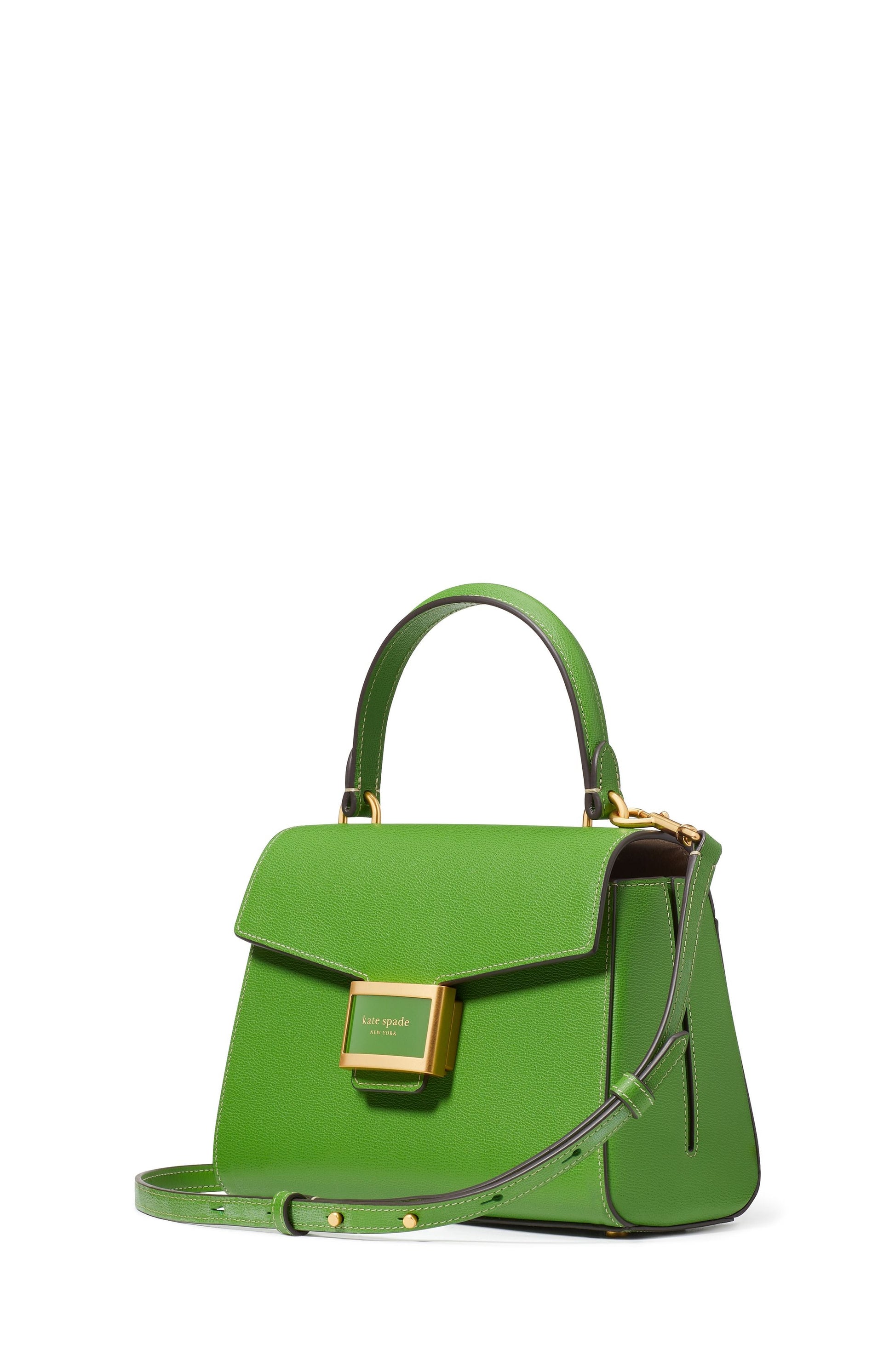 ke122_Katy Small Top-handle Bag_Ks Green