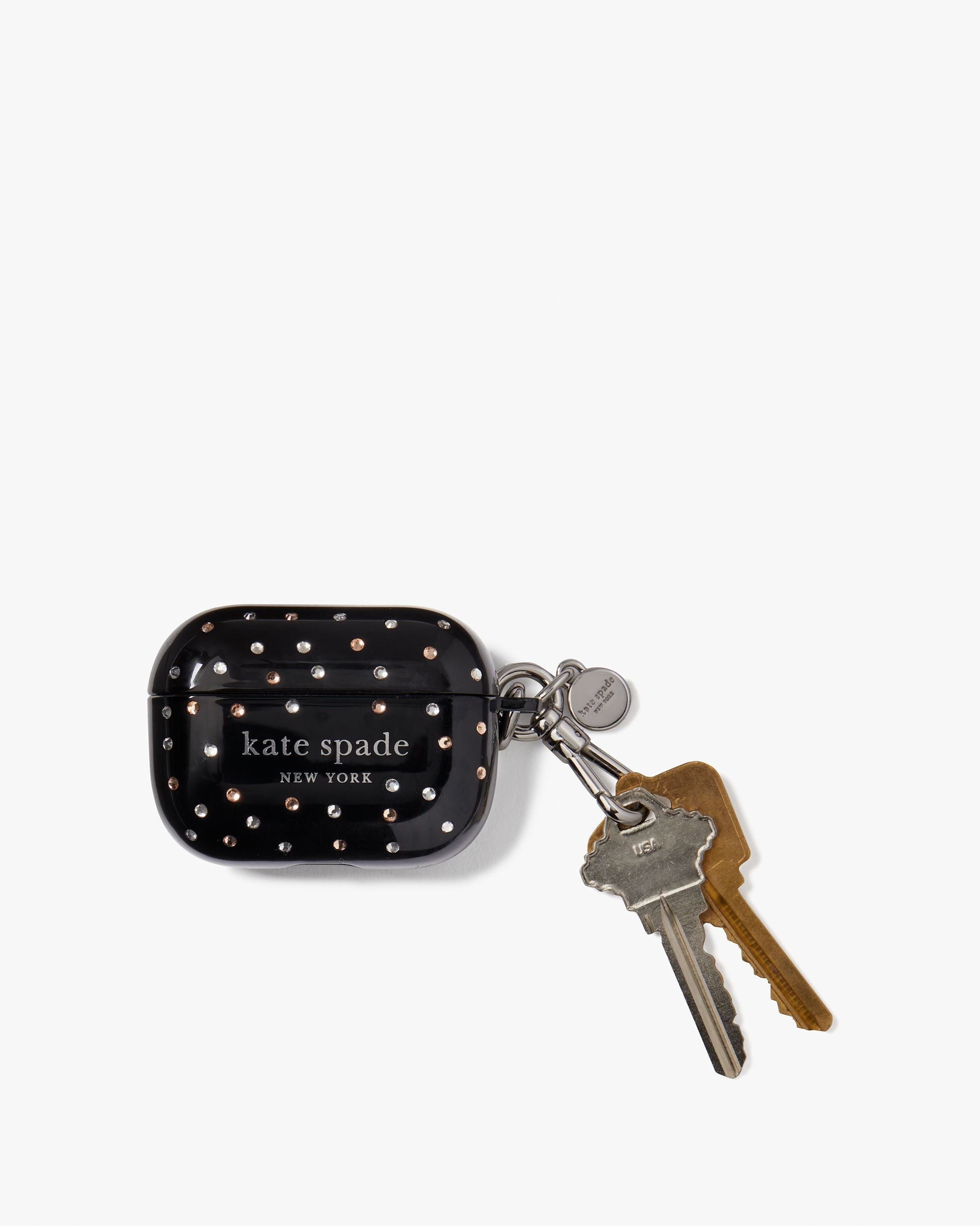 Embellished Airpods Pro Case-KE150-Black Multi