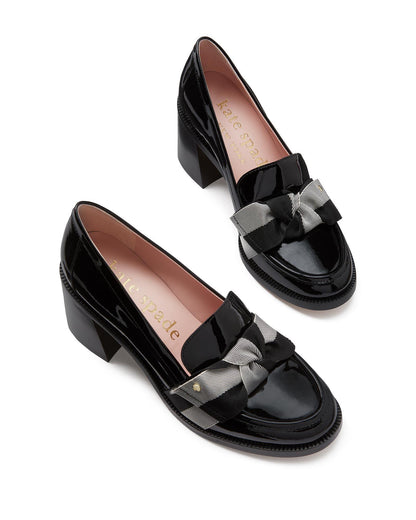 KE313-Leandra Loafer Pumps-Black Multi
