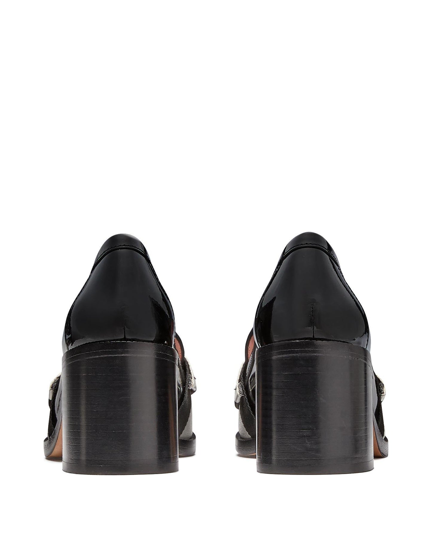 KE313-Leandra Loafer Pumps-Black Multi