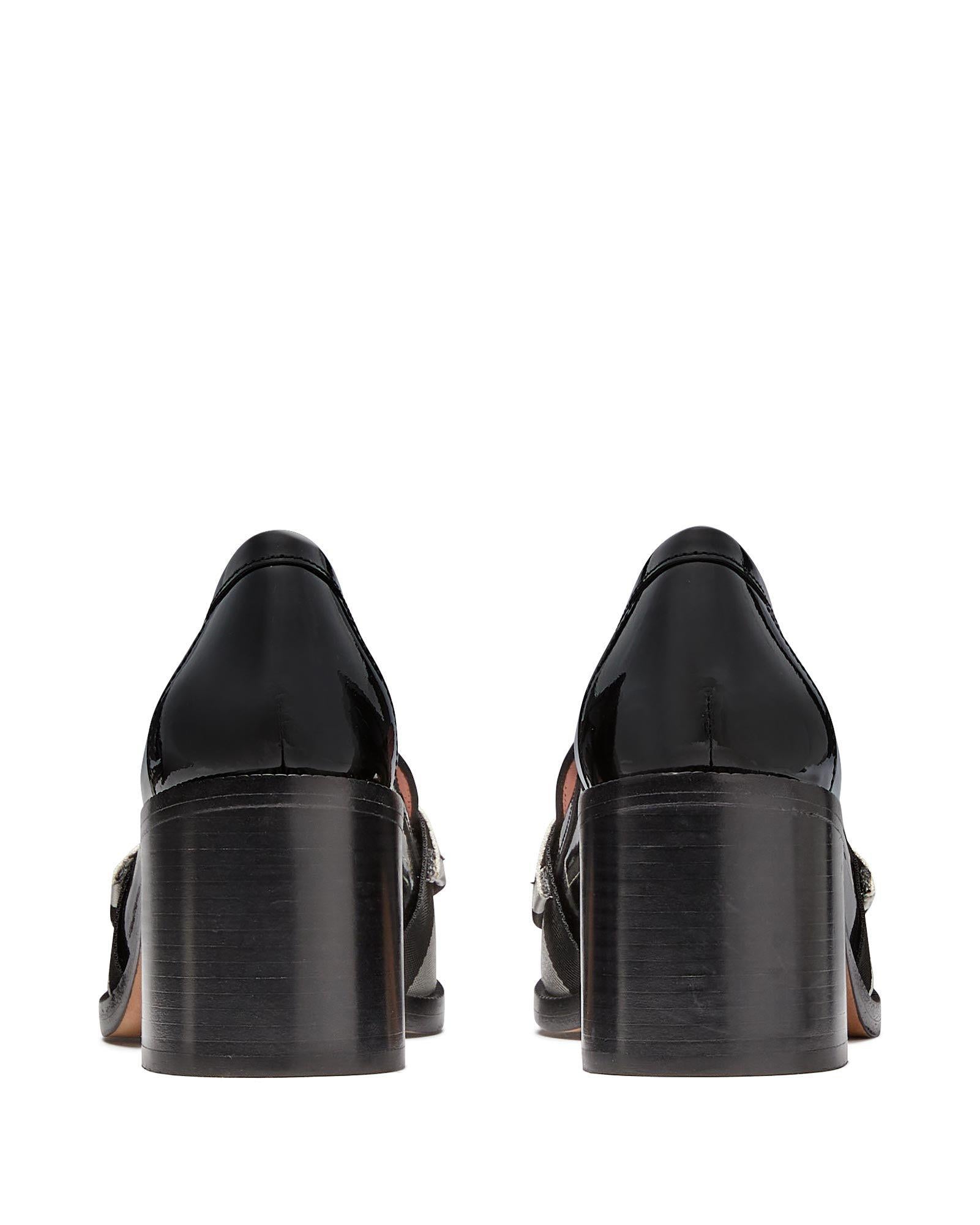 KE313-Leandra Loafer Pumps-Black Multi