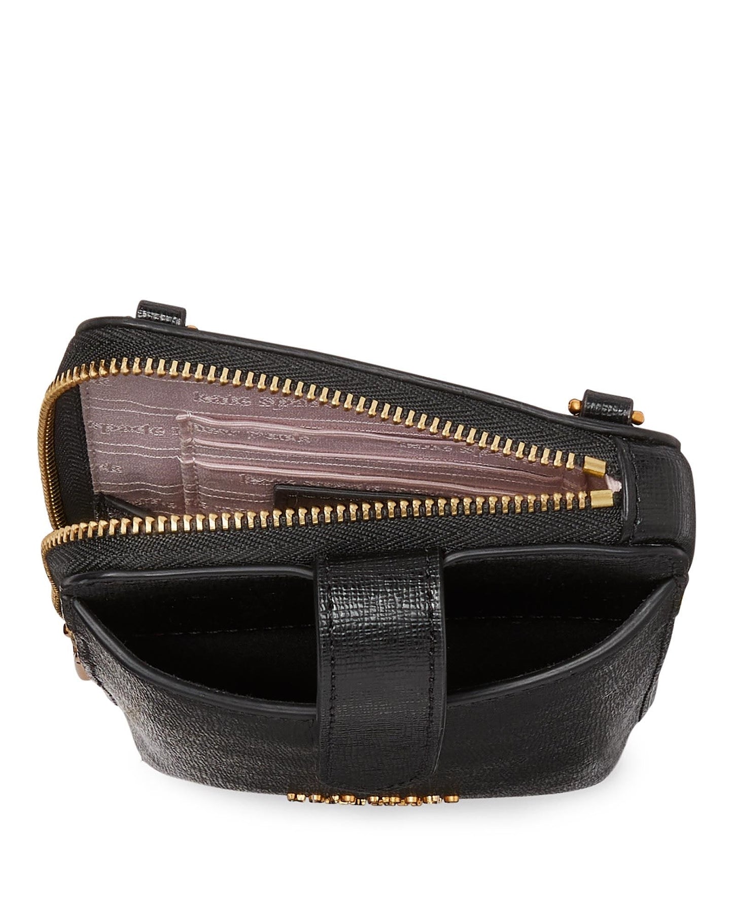 Morgan North South Crossbody-KE348-Black
