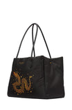 KE932-E D LG TOTE-Black Multi