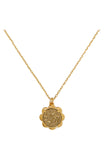 KF111-Glam Gems Pendant-White Gold