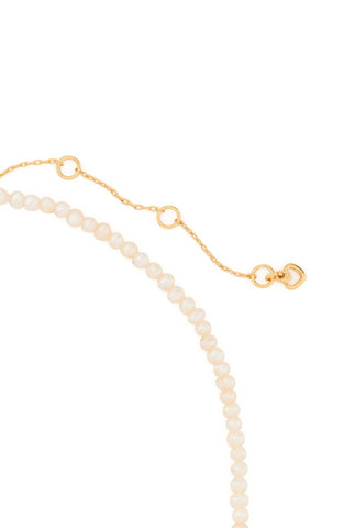 KF135_Pearl Necklace_Cream/Gold