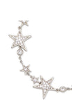 KF241-tennis bracelet-Clear/Silver