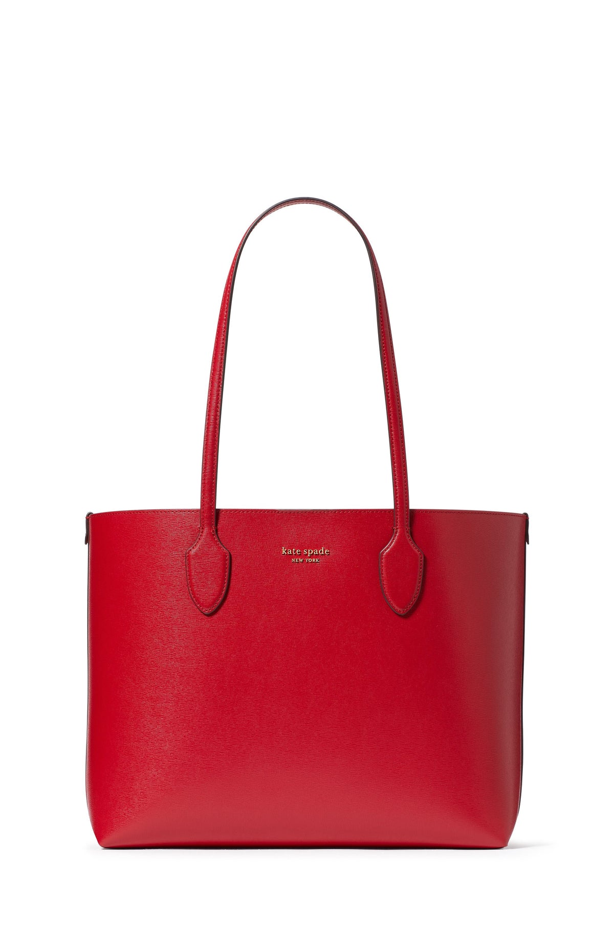 KF352-Bleecker Stencil Hearts Pop Large Tote-Perfect Cherry