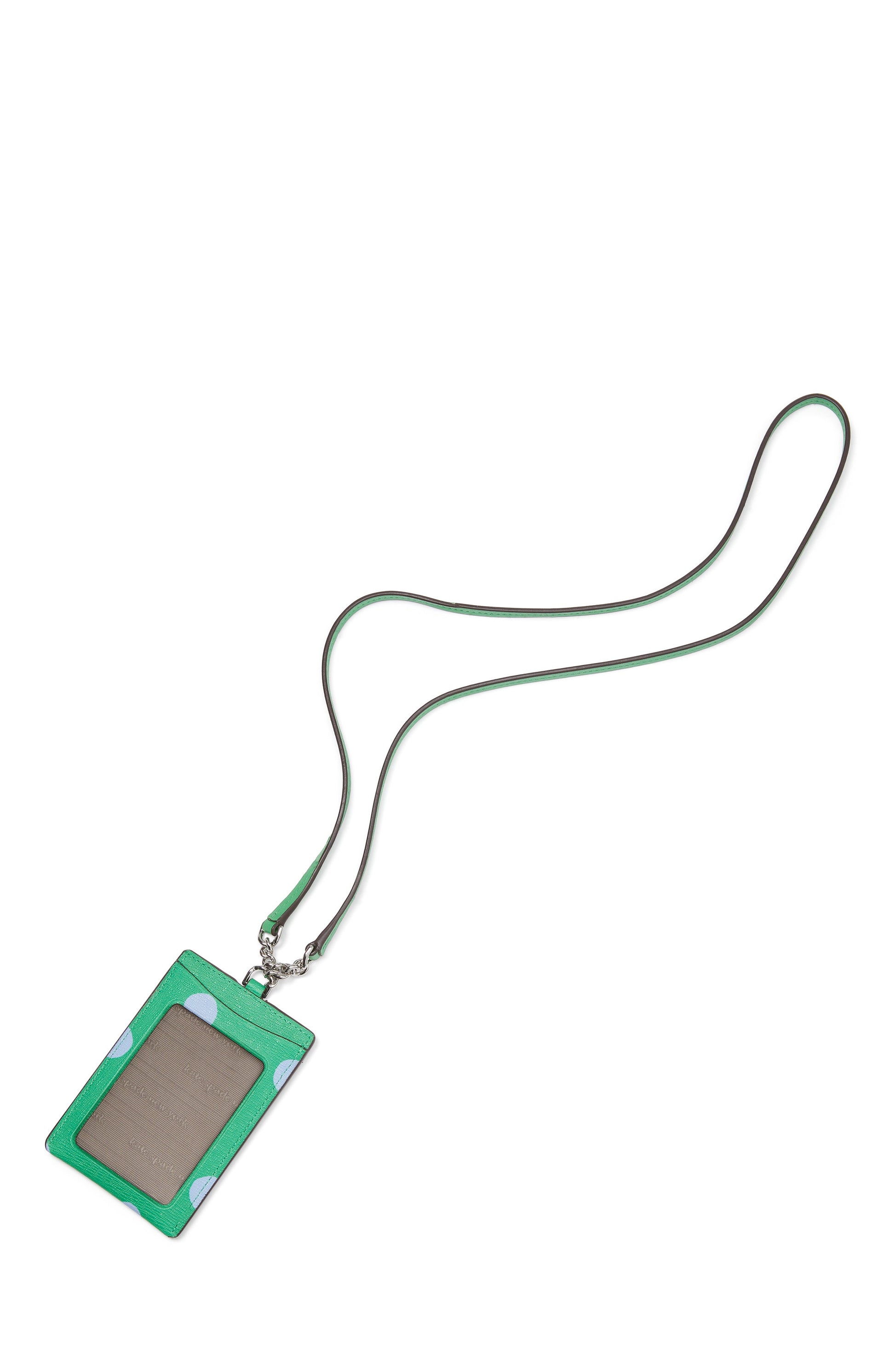 kf585_Morgan Sunshine Dot Lanyard_Candy Grass Multi